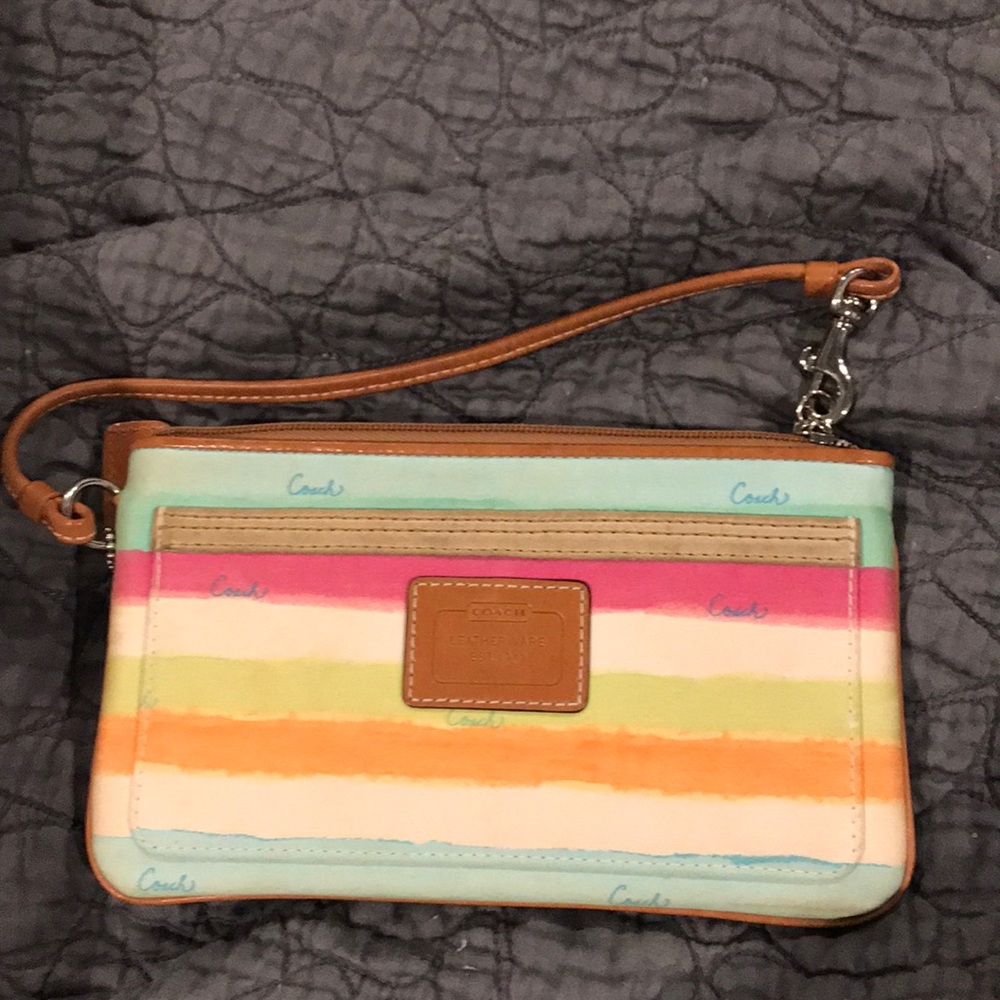 Coach wristlet